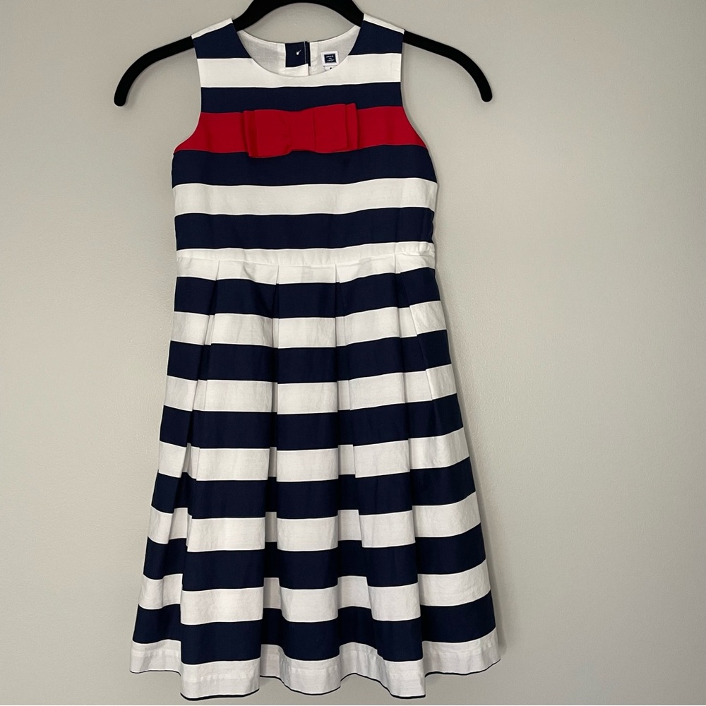 Janie and Jack Pretty Patriot Striped Dress - Picture 2 of 11
